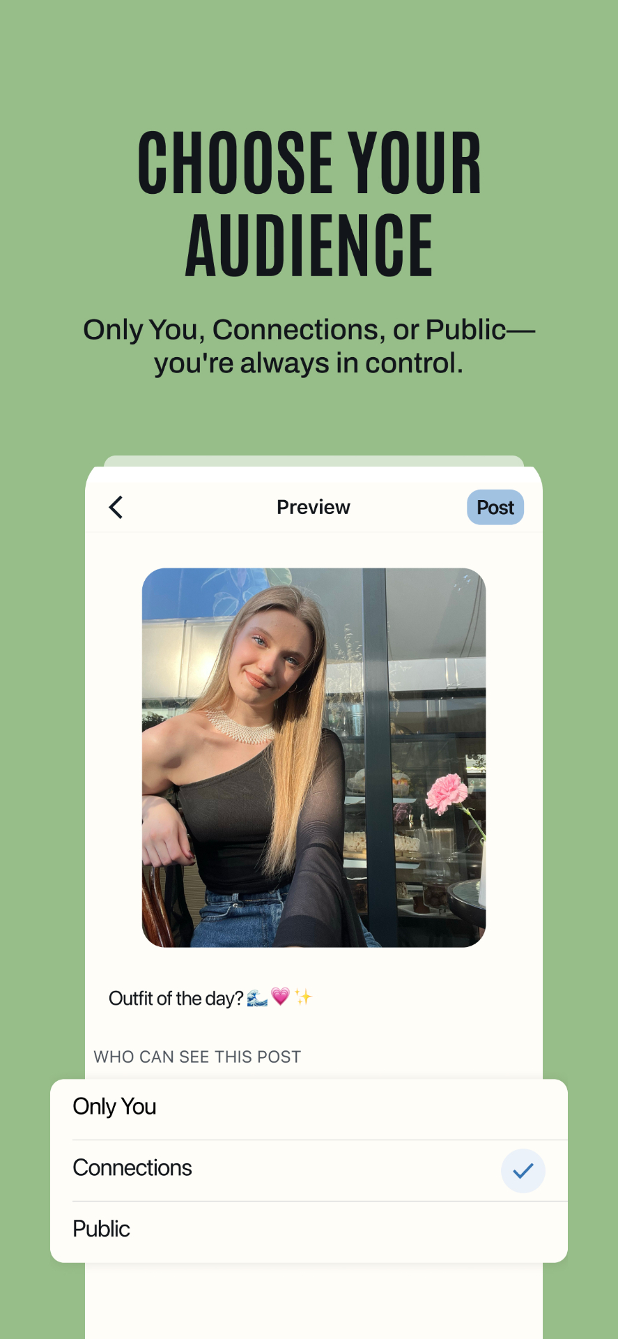 Choose your audience