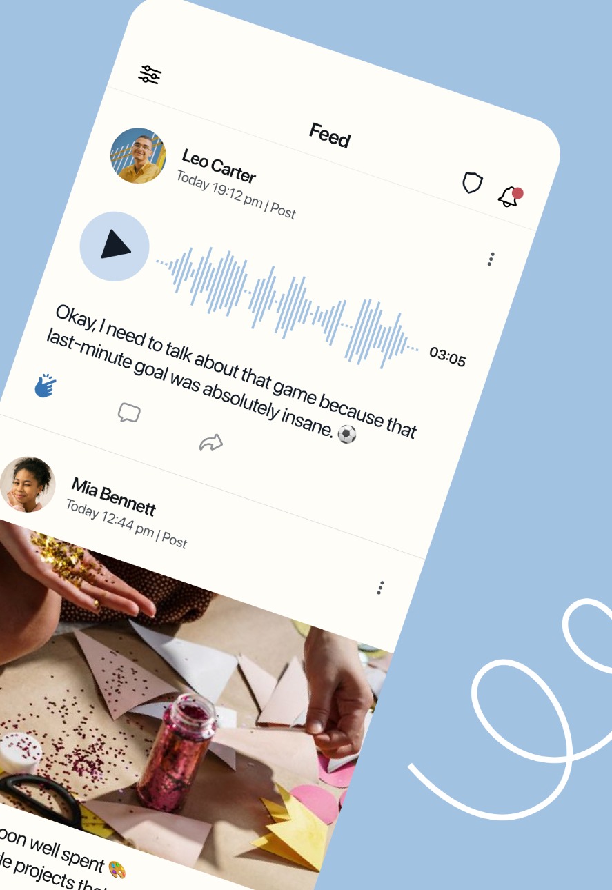 A Tribela feed designed without behavioral tracking
